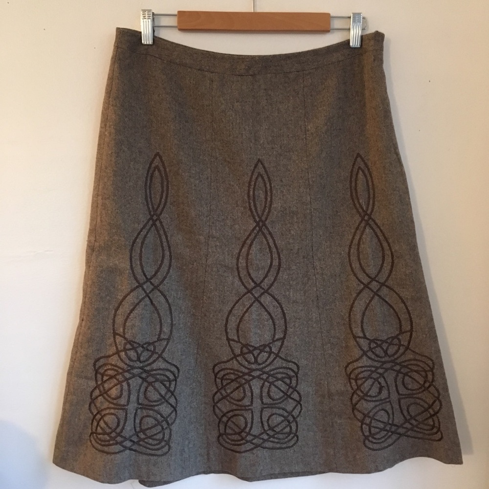 $8 SALE❤️LOFT wool blend Skirt Sz 10
